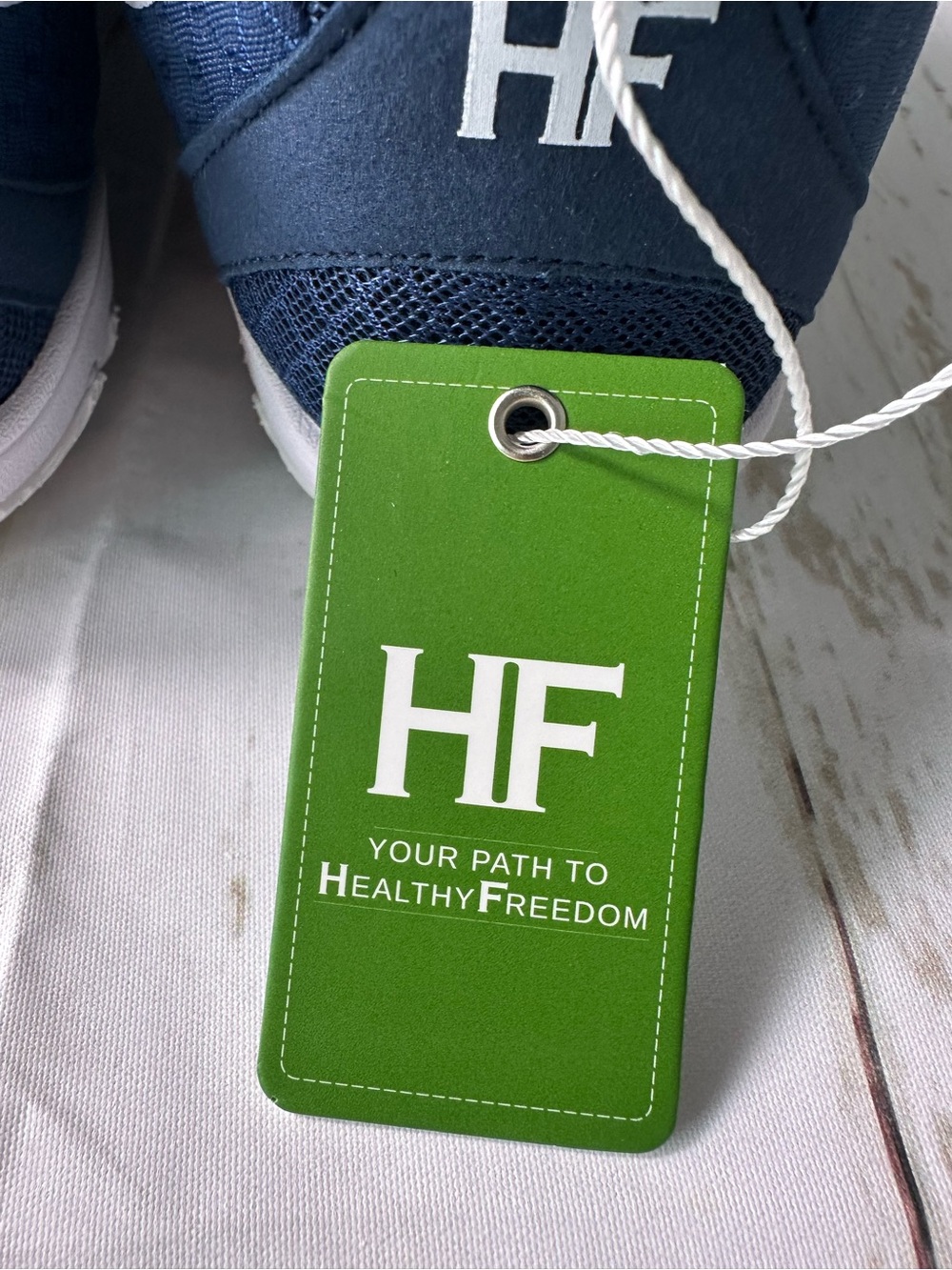 HF Women’s Navy Casual Sneakers - Breathable Everyday Comfort - Picture 6 of 16